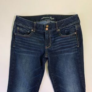 American Eagle artist crop jeans size 12